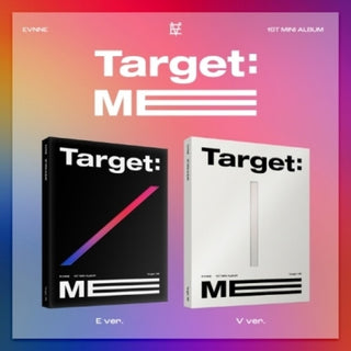 the album cover for Evnne - Target: Me (Post) (Stic) (Pcrd) (Phob) (Phot)
