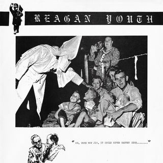 Reagan Youth- Youth Anthems For The New Order - BLACK & WHITE SPLATTER