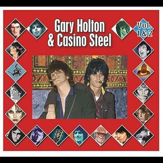 the album cover for Gary Holton  & Casino Steel - Vol 1 & 2 (Uk)