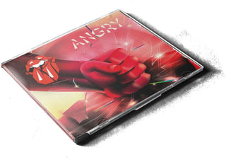 the album cover for The Rolling Stones - Angry [Limited Edition] (Uk)