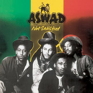 the album cover for Aswad - Not Satisfied