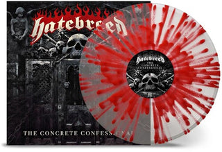 Hatebreed- The Concrete Confessional - Clear Red Splatter