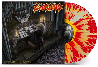 Exodus- Tempo of the Damned (20th Anniversary) Natural Yellow Red Splatter
