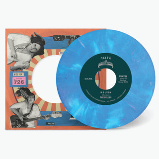 The Belles- Melvin B/w Come Back - Blue/white Marble