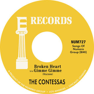 The Contessas- Broken Heart B/w Gimme Gimme