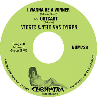 Vickie & the Van Dykes- I Wanna Be A Winner B/w Outcast