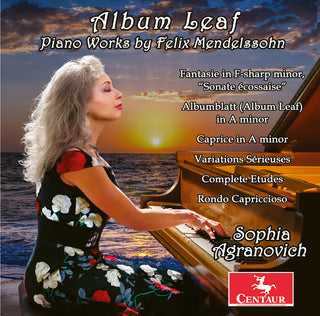 the album cover for Mendelssohn / Agranovich - Album Leaf