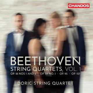 the album cover for L Beethoven .V. / Doric String Quartet - String Quartets Vol. 1