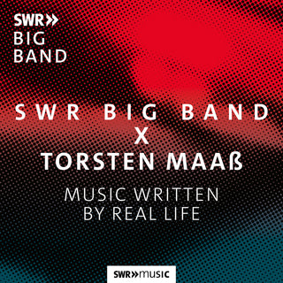 the album cover for Antonio Jobim  Carlos / Swr Big Band - Music Written By Real Life