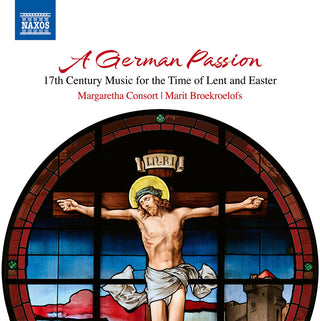 the album cover for J Bach .M. / Margaretha Consort - German Passion