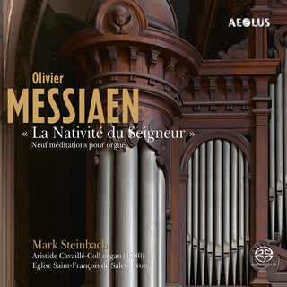the album cover for Messiaen / Steinbach - La Nativite Du Seigneur (Hybr)