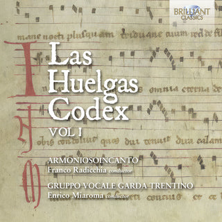 the album cover for Radicchia / Miaroma / Vocale Garda Trentino - Las Huelgas Codex Vol. 1