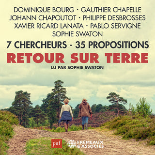the album cover for Dominique Bourg  / Chapoutot,Johann - Retour Sur Terre7 Chercheurs - 35 Propositions