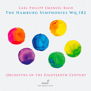the album cover for C Bach .P.E. / Orchestra Of The Eighteenth Century - Hamburg Symphonies Wq 182