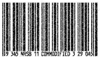 NRSB-11- Commodified (Vinyl)