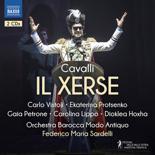 the album cover for Cavalli / Vistoli / Balducci - Il Xerse