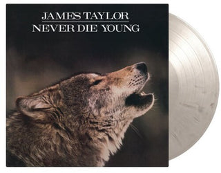 James Taylor- Never Die Young - Limited 180-Gram White & Black Marble Colored Vinyl