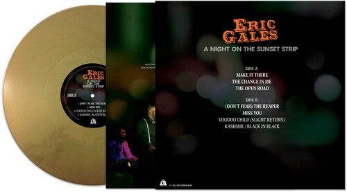 Eric Gales- A Night On The Sunset Strip - Gold (PREORDER)