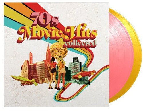 Various Artists- 70's Movie Hits Collected / Various - Limited 180-Gram Pink & Yellow Colored Vinyl (PREORDER)