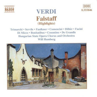 the album cover for Will Humburg - Falstaff
