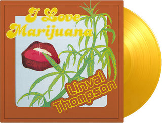 Linval Thompson- I Love Marijuana - Limited 180-Gram Translucent Yellow Colored Vinyl