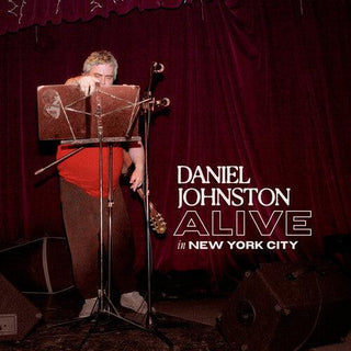 Daniel Johnston- Alive in New York City - White (Vinyl)