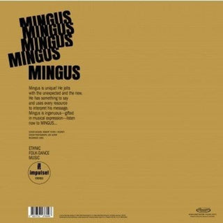 Charles Mingus- Mingus Mingus Mingus - Gatefold