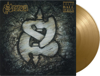 Saxon- Solid Ball Of Rock - Limited 180-Gram Gold Colored Vinyl
