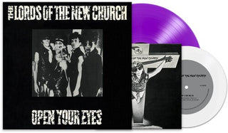 The Lords of the New Church- Open Your Eyes - Purple / White
