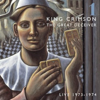 the album cover for King Crimson - Vrooom Vrooom (Uk)