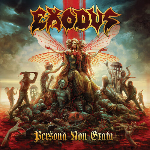 Exodus- Persona Non Grata (Clear Gold Black Turquoise Splatter Vinyl)
