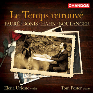 the album cover for Bonis / Boulanger / Poster - Le Temps Retrouve