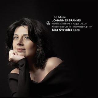 the album cover for Brahms / Wieck / Gvetadze - Muse