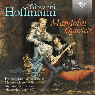 the album cover for Hoffmann / Maddaluno / Parfitt - Mandolin Quartets