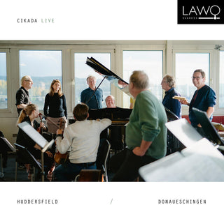 the album cover for Barrett / Lang / Cikada - Cikada Live - Huddersfield / Donaueschingen