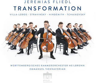the album cover for Hindemith / Stravinsky / Fliedl - Transformation