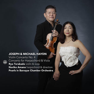 the album cover for Haydn / Terakado / Pearls In Baroque Chamber Orch - Violin Concerto No. 4: M. Haydn: Concerto