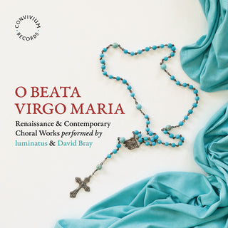 the album cover for Briggs / Guerrero / Middleton - O Beata Virgo Maria - Renaissance & Contemporary
