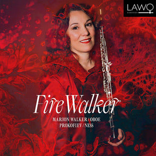 the album cover for Ness / Prokofiev / Walker - Fire Walker