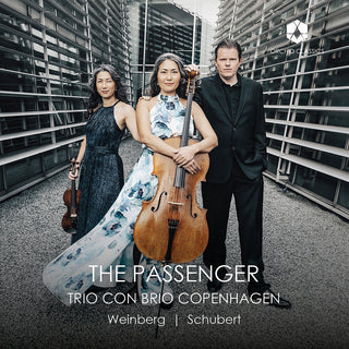 the album cover for Schubert / Weinberg / Trio Con Brio Copenhagen - Passenger