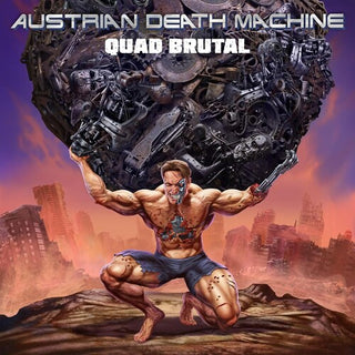 Austrian Death Machine- Quad Brutal (Blue Vinyl)