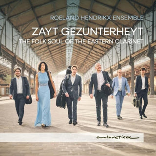 the album cover for Roeland Hendrikx Ensemble - Zayt Gezunterheyt