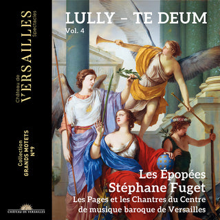 the album cover for Lully / Philidor / Fuget - Te Deum