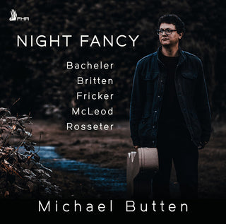 the album cover for Bacheler / Britten / Butten - Night Fancy