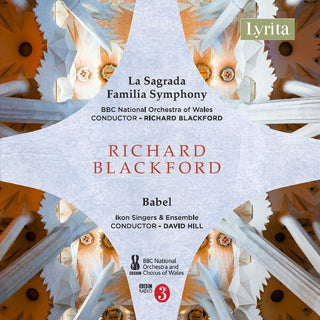 the album cover for Blackford / Gadd / Bbc National Orchestra Of Wales - La Sagrada Familia Symphony