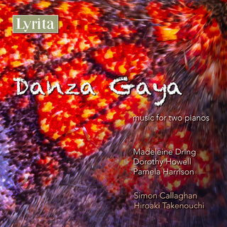 the album cover for Dring / Howell / Takenouchi - Danza Gaya