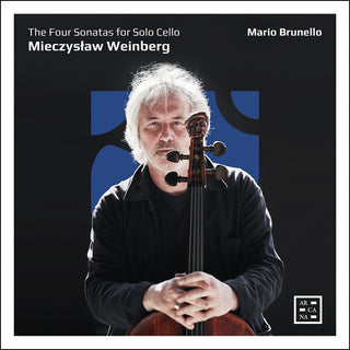 the album cover for Weinberg / Brunello - Four Sonatas For Solo Cello