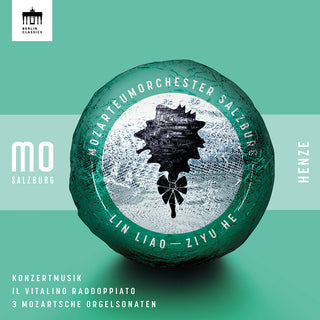 the album cover for Henze / Salzburg / He - Konzertstuck 3 Mozartsche Orgelsonaten Il Vitalin