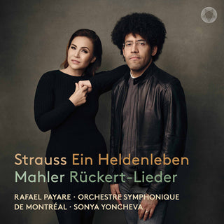 the album cover for Mahler / Strauss / Yoncheva - Ruckert-Lieder