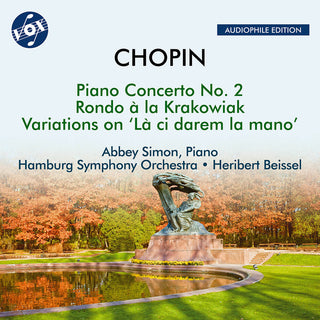the album cover for Chopin / Simon / Beissel - Complete Works for Piano & Orchestra, Vol. 2